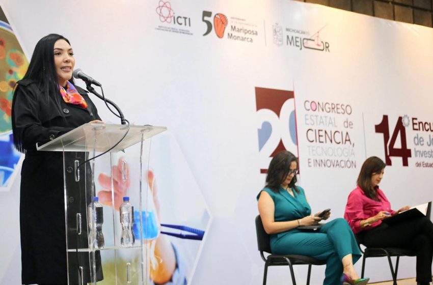  Adriana Campos reconoce impulso a la ciencia y la innovación como motor del desarrollo en Michoacán