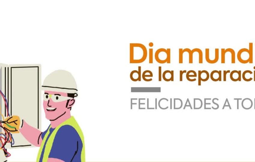  18 de octubre (tercer sábado): Día Mundial de la Reparación