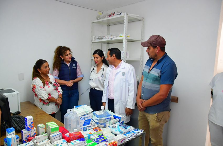  Gobierno de Morelia entrega medicamentos a clínicas Ricardo Flores Magón y Lomas del Pedregal