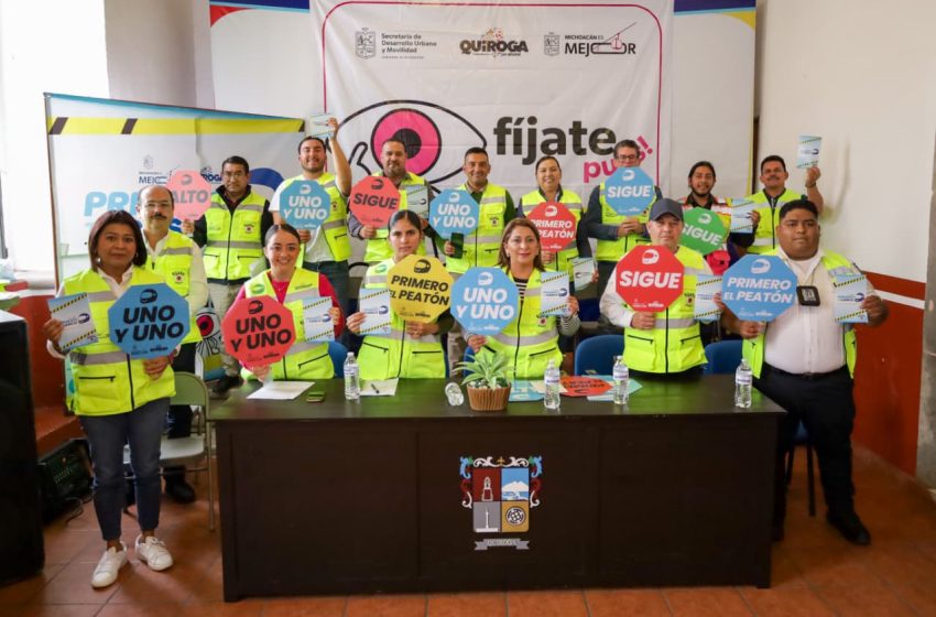  Inicia en Quiroga la campaña “Primero tu Casco” para fortalecer la seguridad vial