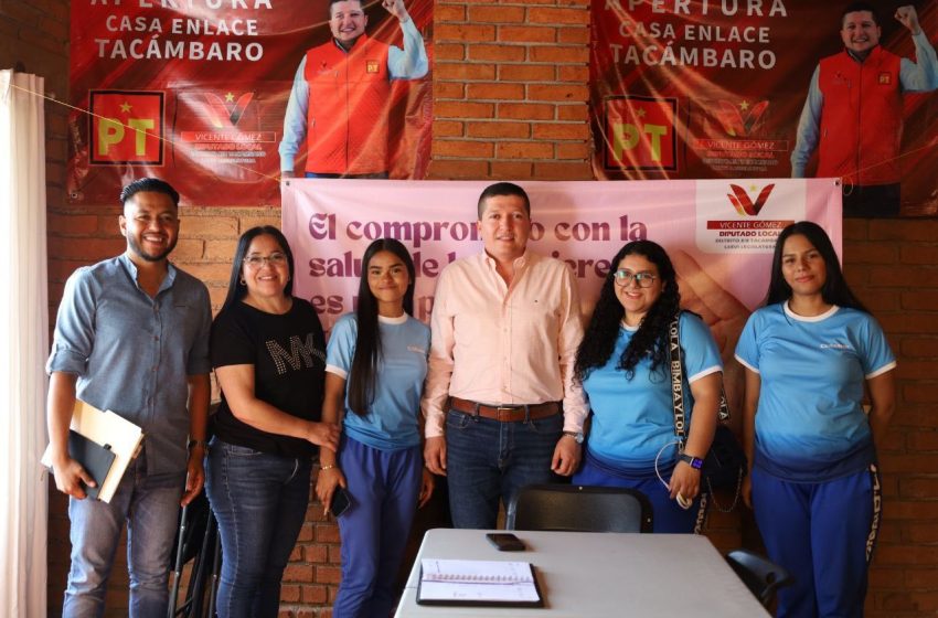  Atiende Vicente Gómez al sector educativo del Distrito XIX