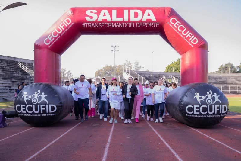  Convoca SEDEBI a la tercera edición de la Caminata Rosa