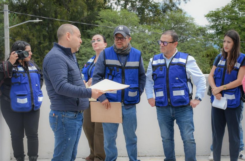  Auditoría Superior del Estado supervisa obras en Tarímbaro junto al presidente municipal