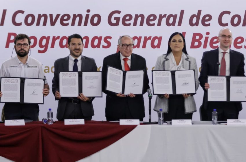  Firma ISSSTE Convenio General de Colaboración de Programas para el Bienestar