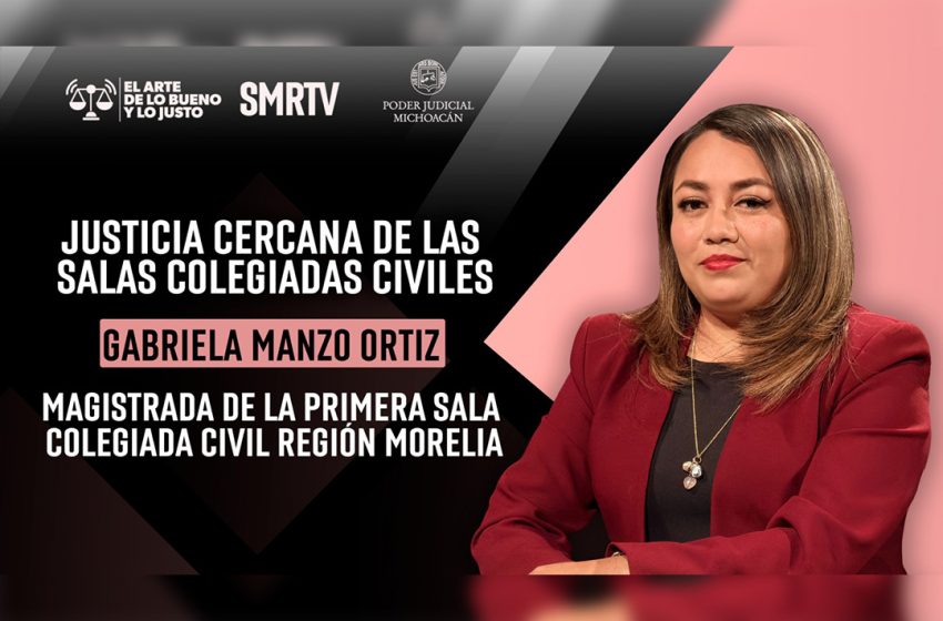  Con cada resolución judicial fortalecemos la confianza ciudadana, magistrada Gabriela Manzo Ortiz