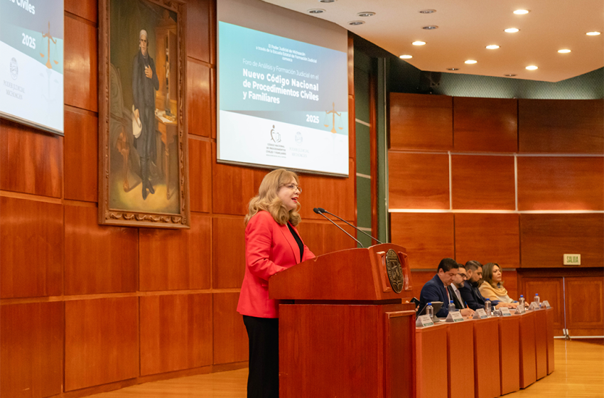  Para garantizar un alto nivel de calidad en la impartición de justicia, es prioritaria la capacitación: magistrada Monserrat Pérez Marín