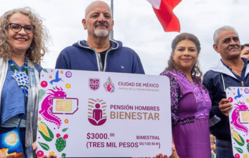 CDMX abre registro para Pensión Hombres Bienestar 2026