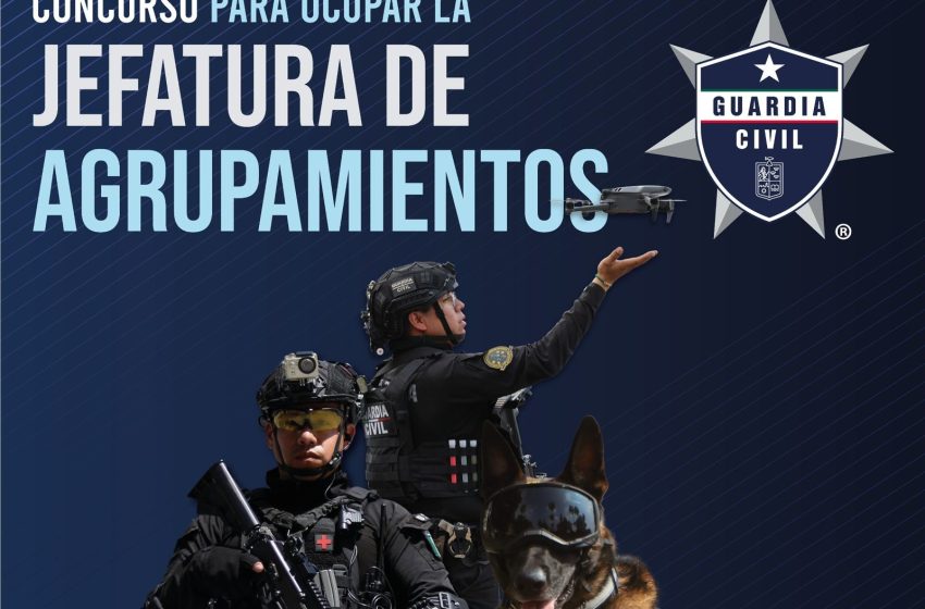  SSP abre convocatoria para concursar por puestos de mando policiales