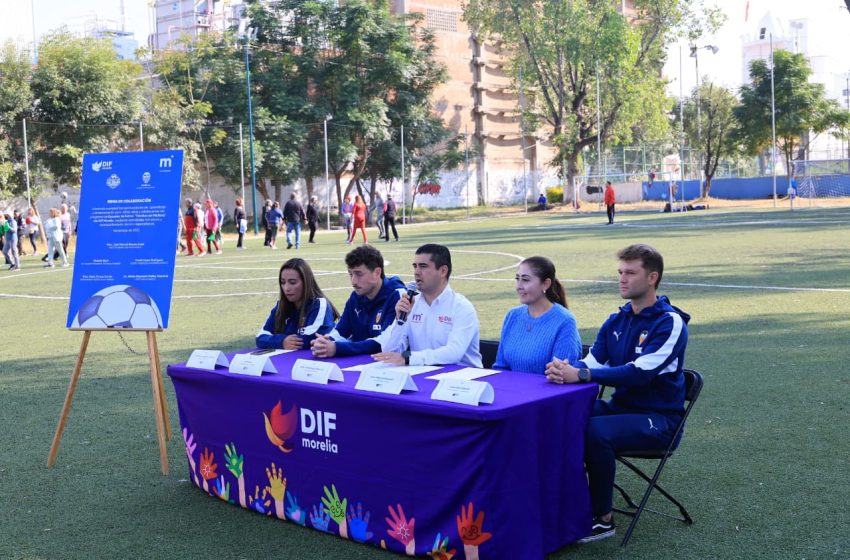  DIF Morelia consolida alianza con Valencia CF para fortalecer formación deportiva de la niñez y adolescencia