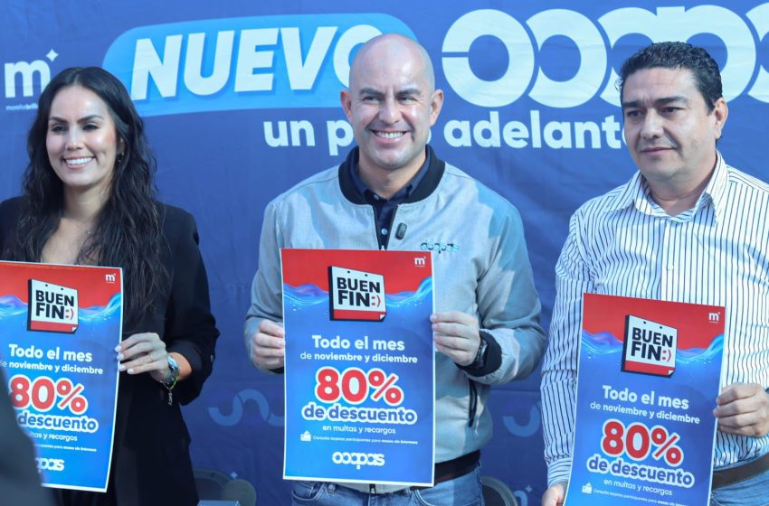  Buen fin en el OOAPAS, durante noviembre y diciembre; habrá 80% de descuento en multas y recargos