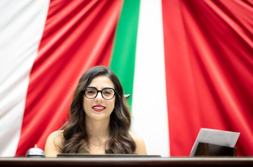  Desde el Congreso, todo el respaldo al Plan Michoacán por la Paz y la Justicia: Giulianna Bugarini