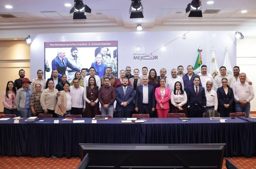  Dayana Pérez Mendoza reafirma compromiso con el Plan Michoacán por la Paz y la Justicia