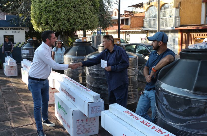  Noviembre es de Acción Social; lleva Hugo Servín más apoyos a familias morelianas