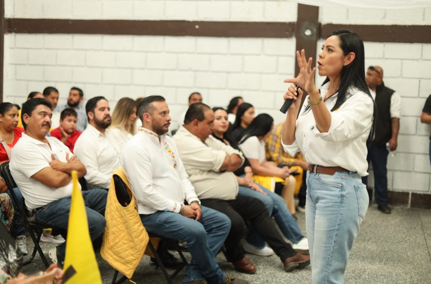  En Michoacán, el PRD se fortalece con trabajo en equipo y en territorio: Araceli Saucedo