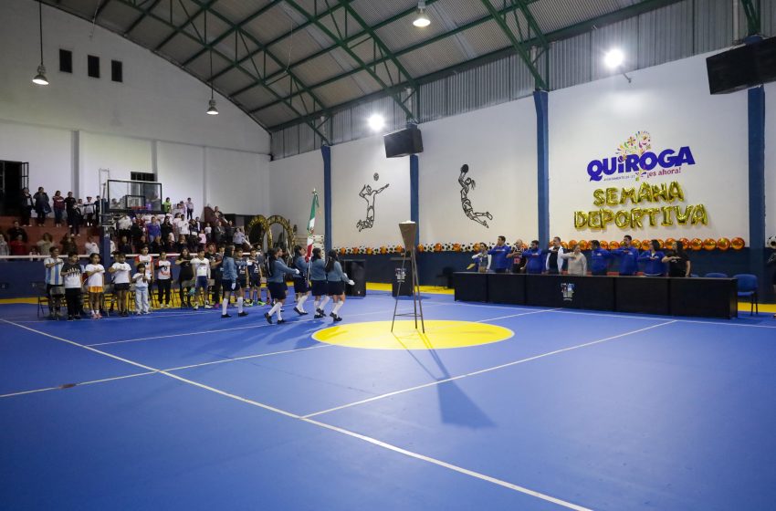  Inicia la Semana Deportiva 2025 en Quiroga en el marco del 115 Aniversario de la Revolución Mexicana