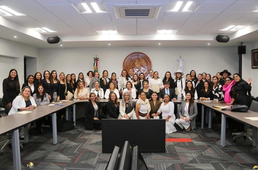  Más de 50 empresarias michoacanas llegan a San Lázaro y Economía convocadas por coordinadora estatal