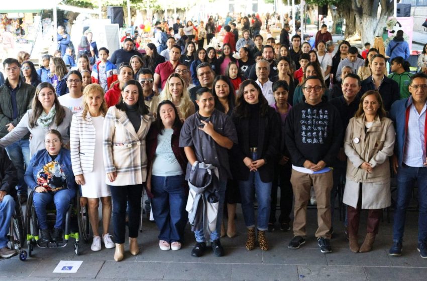  Emprendedores con discapacidad ofertan sus productos hoy en Morelia: SEDEBI