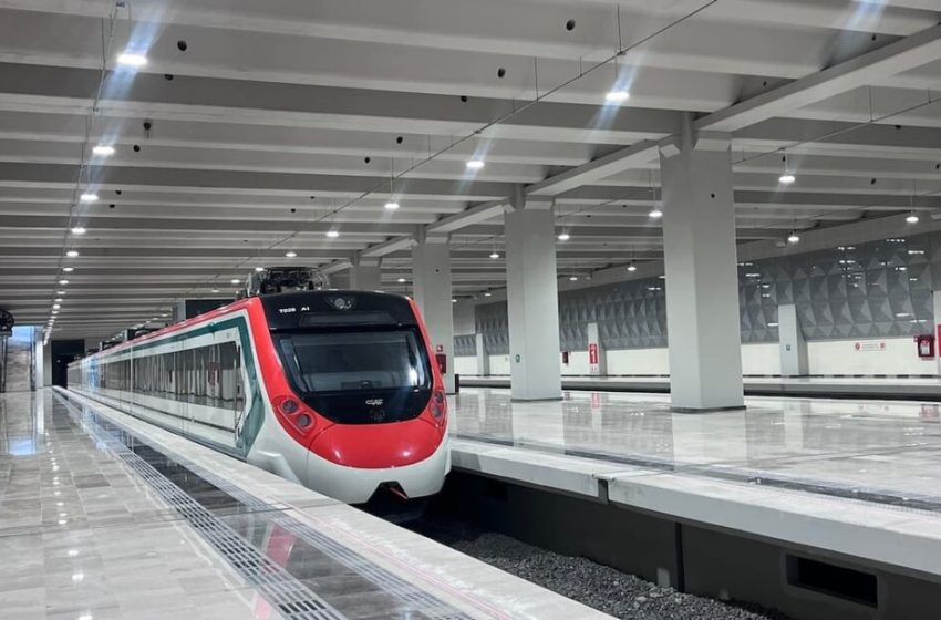  Tren AIFA–Buenavista operará para el Mundial 2026, aseguró Claudia Sheibaum