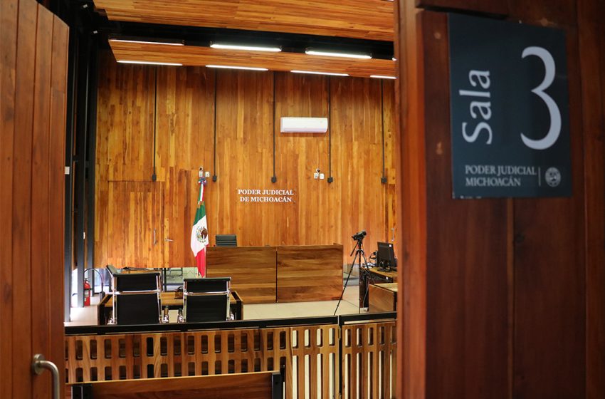  Más de 21 mil 800 audiencias han presidido juezas y jueces penales de Michoacán, de enero a octubre de 2025