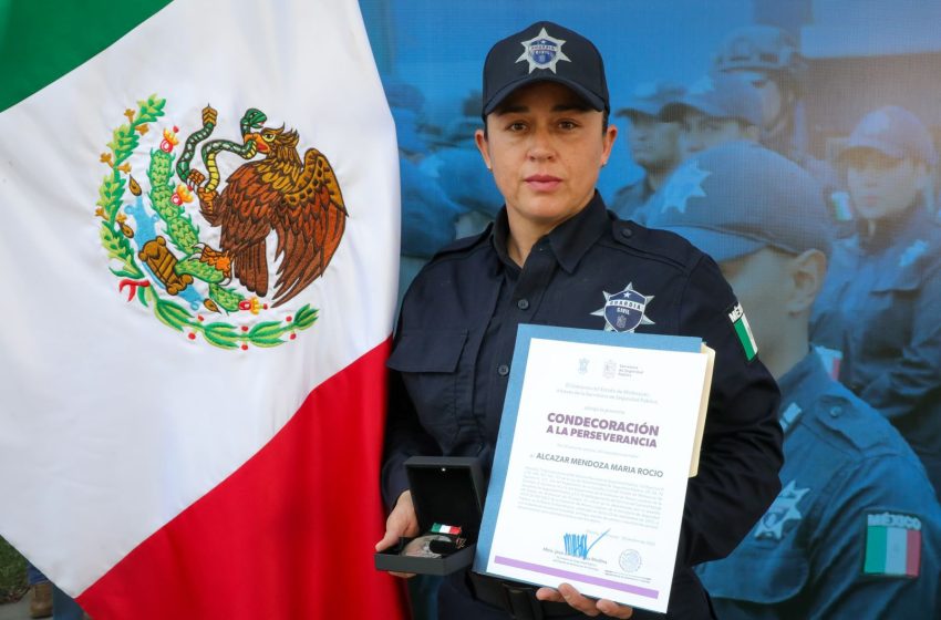  SSP fortalece la carrera policial con reconocimientos, ascensos y profesionalización permanente