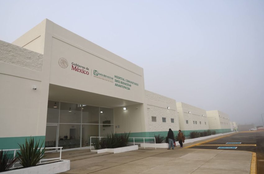  En marcha primera etapa del Hospital de Arantepacua, con 16 consultorios de especialidad