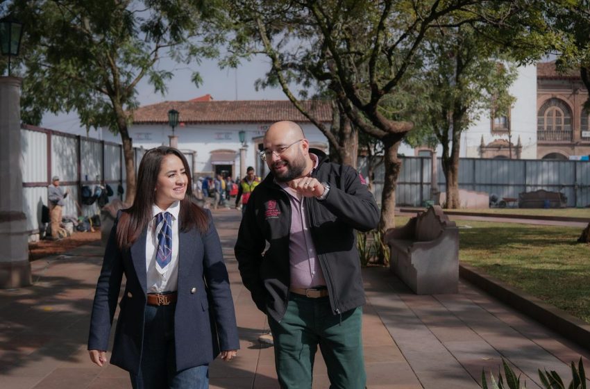  Todo listo para la inauguración de la Plaza Gertrudis Bocanegra: Gladyz Butanda