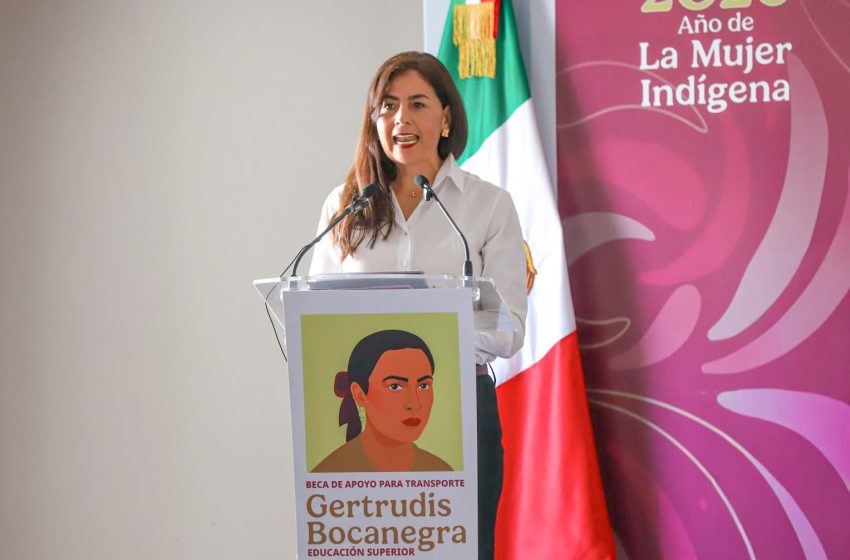  Inicia el próximo lunes registro para la Beca Gertrudis Bocanegra: Gabriela Molina