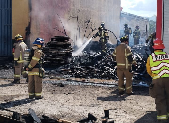  Atiende Gobierno de Morelia de manera inmediata incendio al poniente de la ciudad