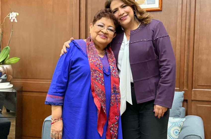  Fabiola Alanís felicita a Ernestina Godoy por su nombramiento como Fiscal General de la República