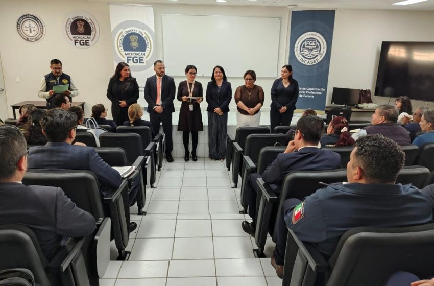  FGE fortalece capacidades del personal especializado con curso-taller en investigación de feminicidio y búsqueda de mujeres no localizadas