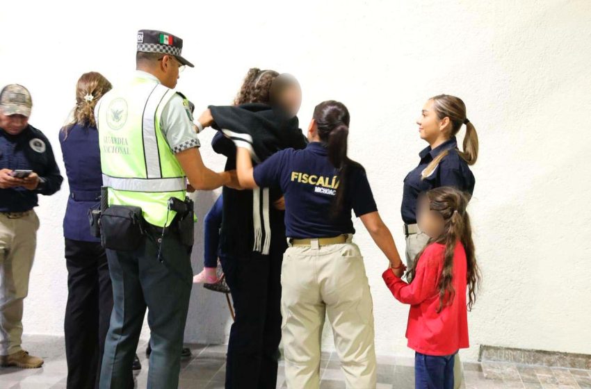  En acción coordinada FGE y SSP salvaguardan los derechos de las dos niñas que fueron localizadas en Nuevo León