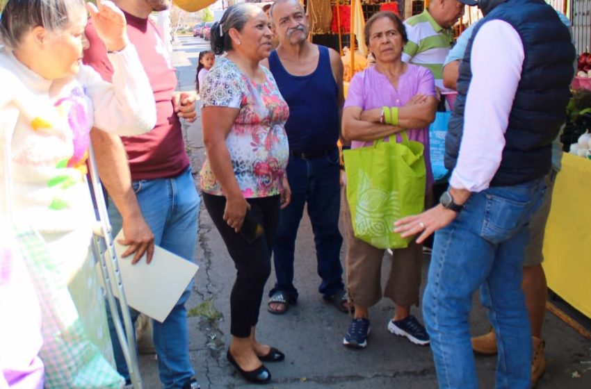  Invita Yankel Benítez a consumir en mercados locales de Morelia