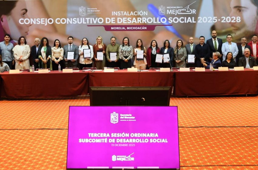  Participación social y planeación, ejes de la agenda de bienestar en Michoacán: SEDEBI