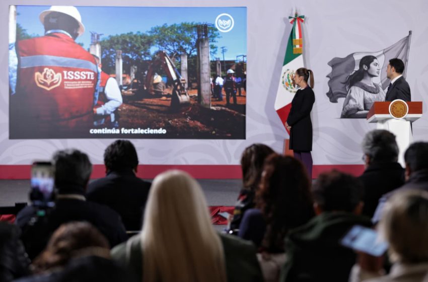  Avanzan cuatro obras de fortalecimiento infraestructural del ISSSTE: Martí Batres