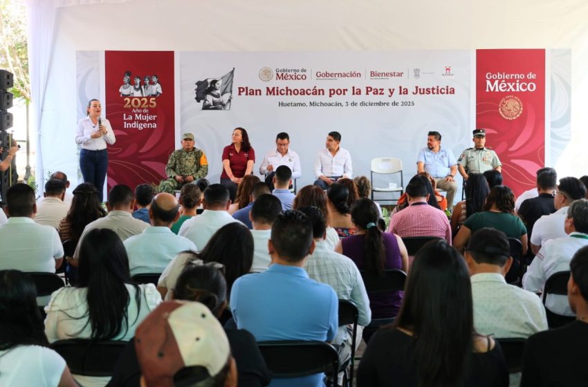  Hoy se realiza en Huetamo Feria del Bienestar: SEDEBI