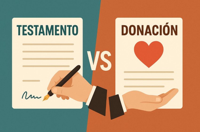  Testamento o donación: Dos vías legales para heredar bienes, conoce las diferencias