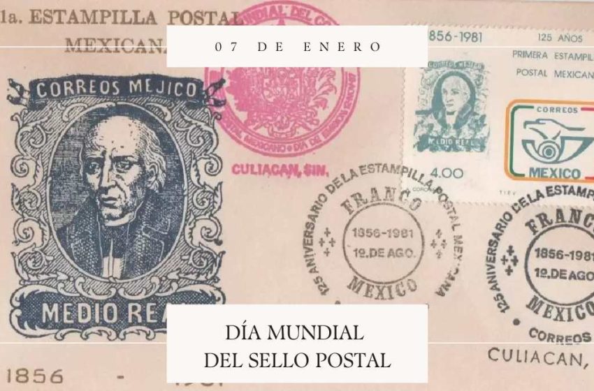  7 de enero: Día Mundial del Sello Postal