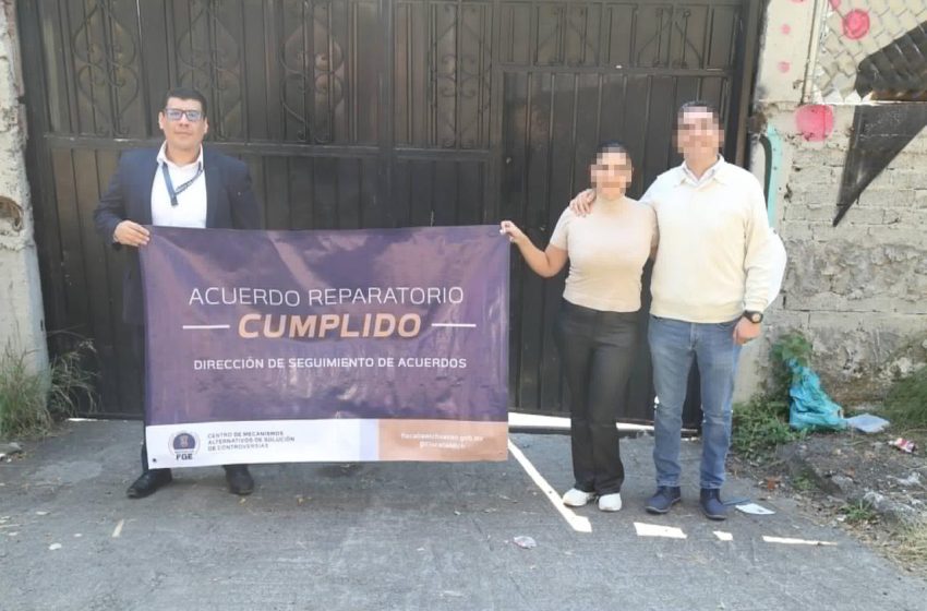  Fiscalía General logra restitución de inmueble a un hombre víctima de despojo en Morelia