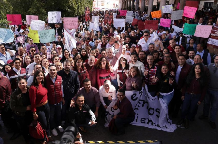  Fabiola Alanís reconoce fuerza de la base morenista en Zamora y La Piedad: “Con el pueblo todo, sin el pueblo nada”