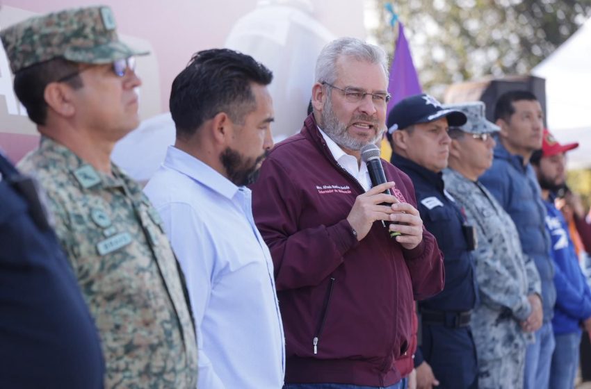  Pone en marcha Bedolla operativo “Guardianes del Camino” en la carretera Uruapan-Peribán