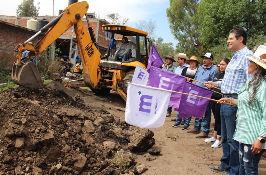  Gobierno de Morelia mejora conectividad en la zona rural