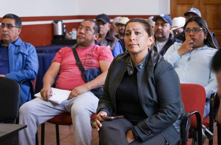  Ayuntamiento de Quiroga suma esfuerzos con el Gobierno del Estado para impulsar el campo: Alma Mireya González