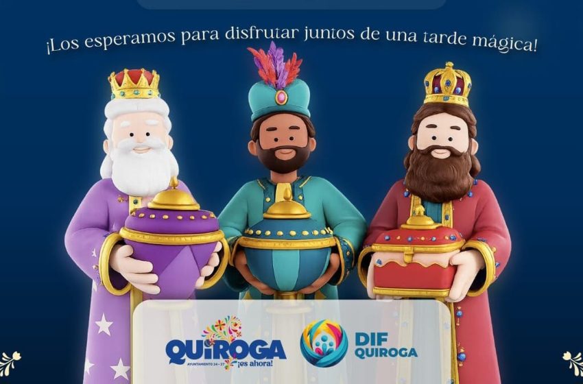  Alma Mireya González convoca a las familias de Quiroga a celebrar el Día de Reyes