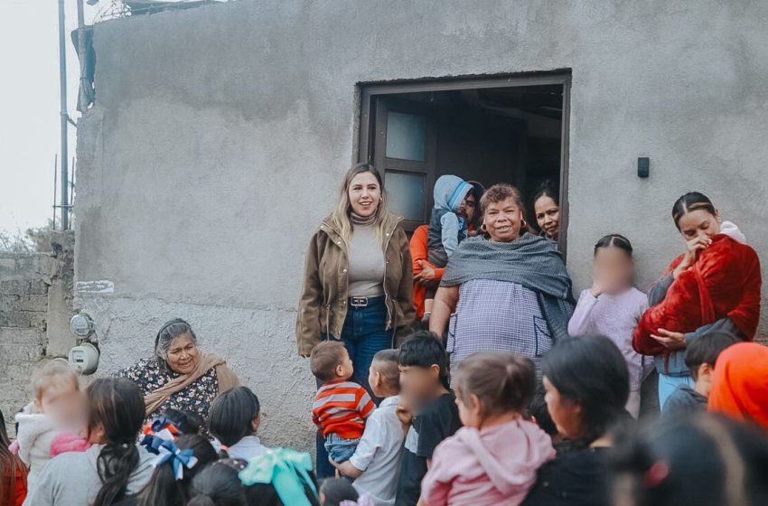  Dayana Pérez Mendoza refrenda su compromiso con la niñez durante visita a Opopeo