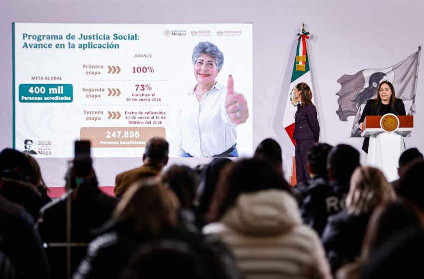  Construirá FOVISSSTE 20 mil viviendas durante 2026