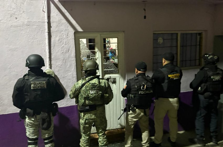  En cateo, asegura FGE narcótico y detiene a una mujer