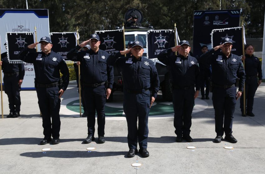  SSP dignifica a la Guardia Civil con nuevo equipamiento para proteger a las familias michoacanas