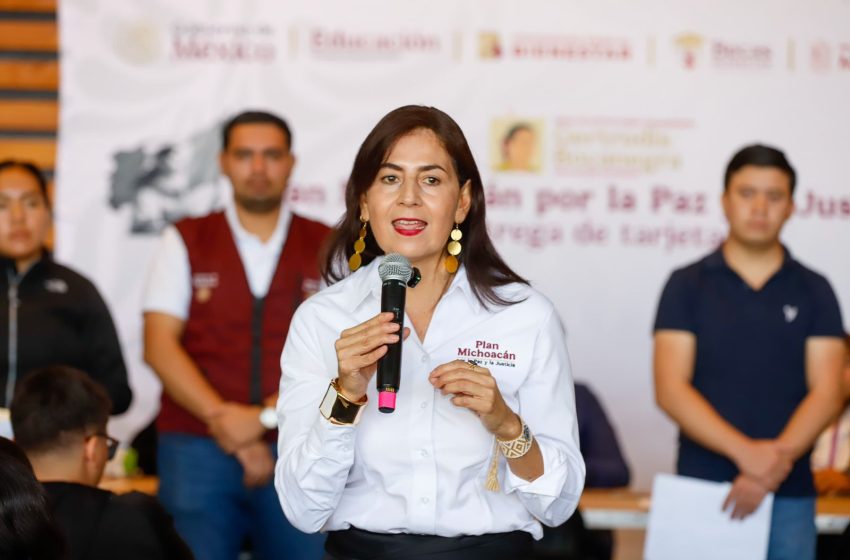  Este miércoles y jueves, entrega de tarjetas Gertrudis Bocanegra para rezagados: Gabriela Molina