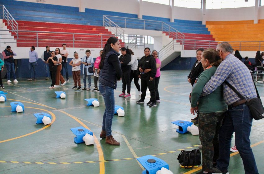  Yankel Benítez y colonias avanzan en prevención; arrancan curso de primeros auxilios