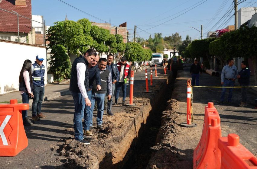  Invierte Gobierno de Alfonso Martínez 130 millones de pesos en obras hídricas en Morelia